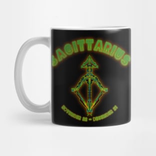 Sagittarius 4b Black Mug